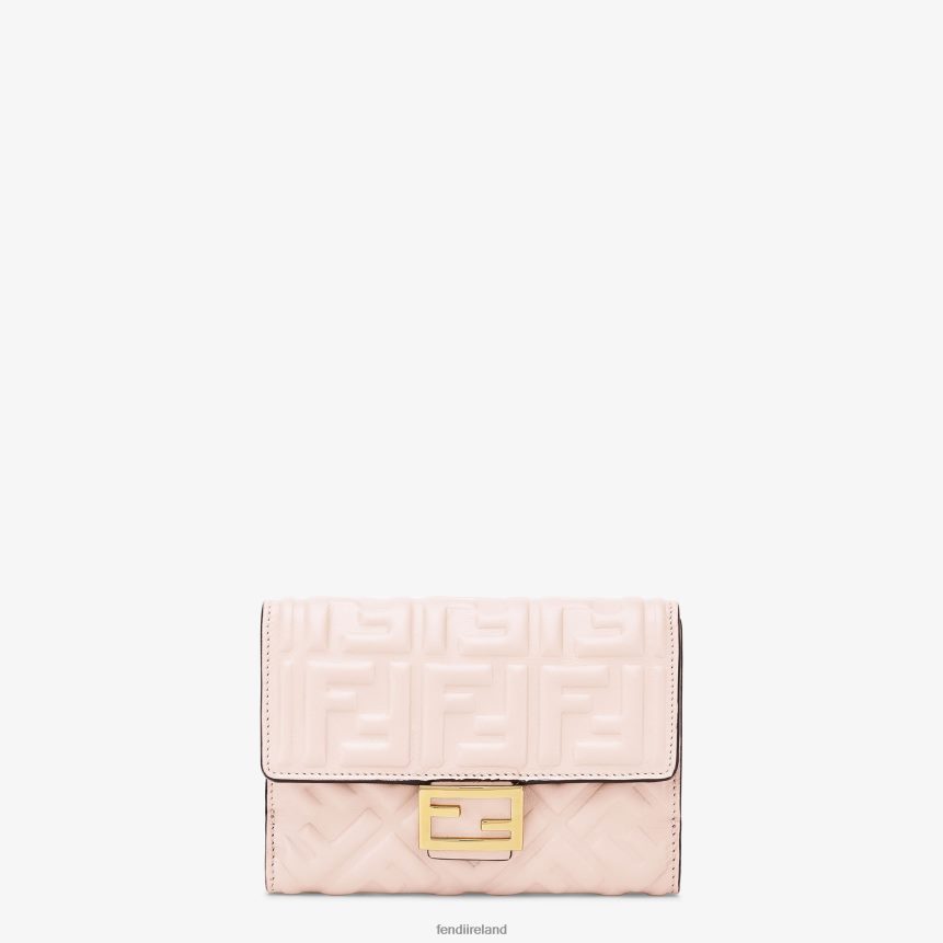 Fendi Women FF Nappa Leather Wallet R06TFR1545 Accessories Pink