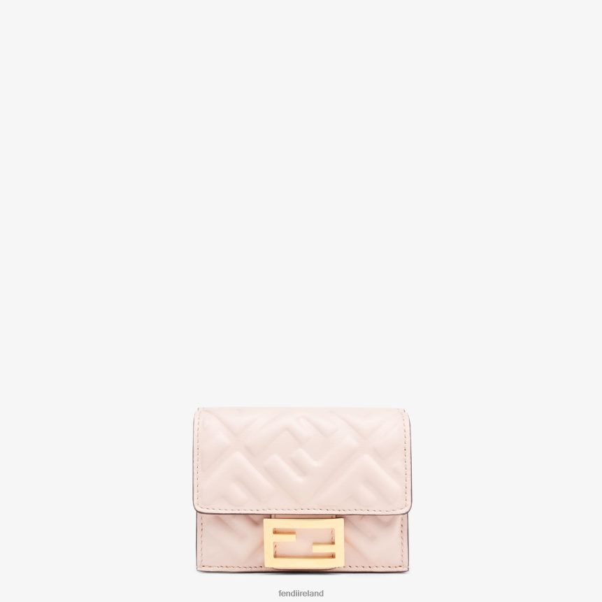 Fendi Women FF Nappa Leather Wallet R06TFR1546 Accessories Pink