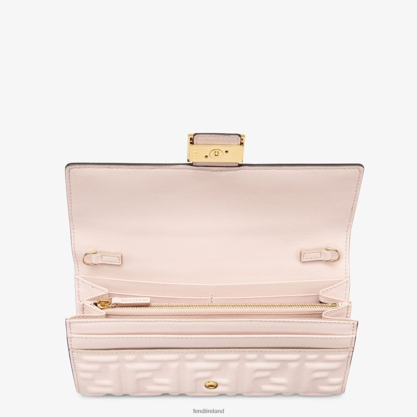 Fendi Women FF Nappa Leather Wallet R06TFR1547 Accessories Pink