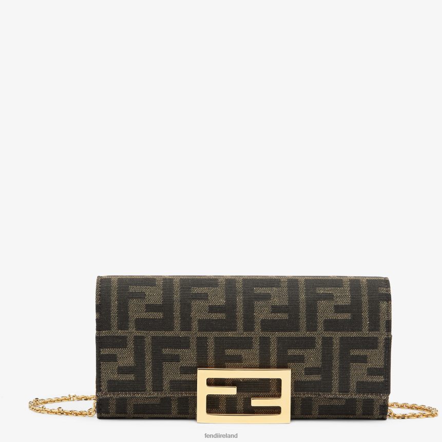 Fendi Women Fabric Wallet R06TFR1418 Accessories Brown