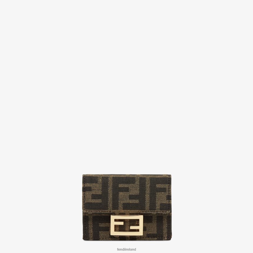 Fendi Women Fabric Wallet R06TFR1419 Accessories Brown