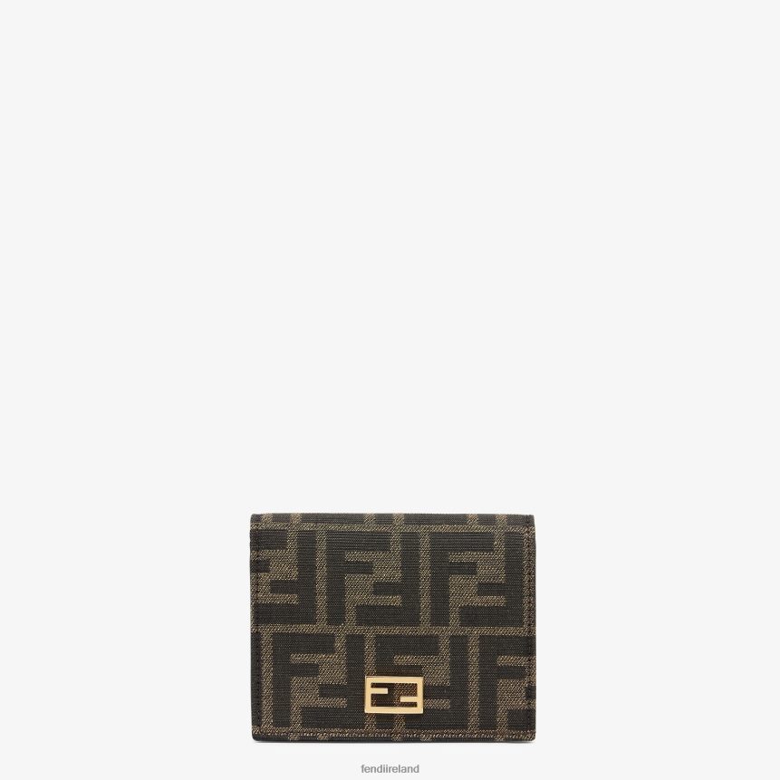 Fendi Women Fabric Wallet R06TFR1493 Accessories Brown