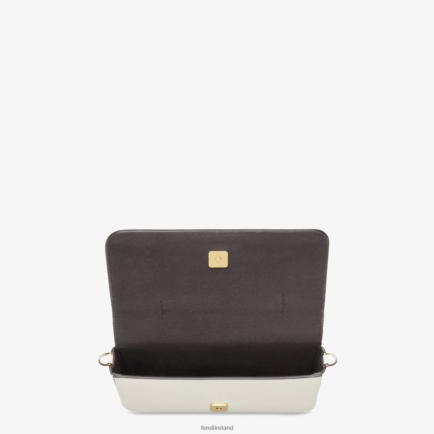 Fendi Women Graphy On Chain Leather Wallet R06TFR1435 Accessories White