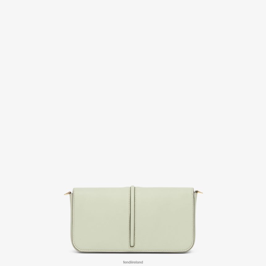 Fendi Women Graphy On Chain Leather Wallet R06TFR1436 Accessories Green