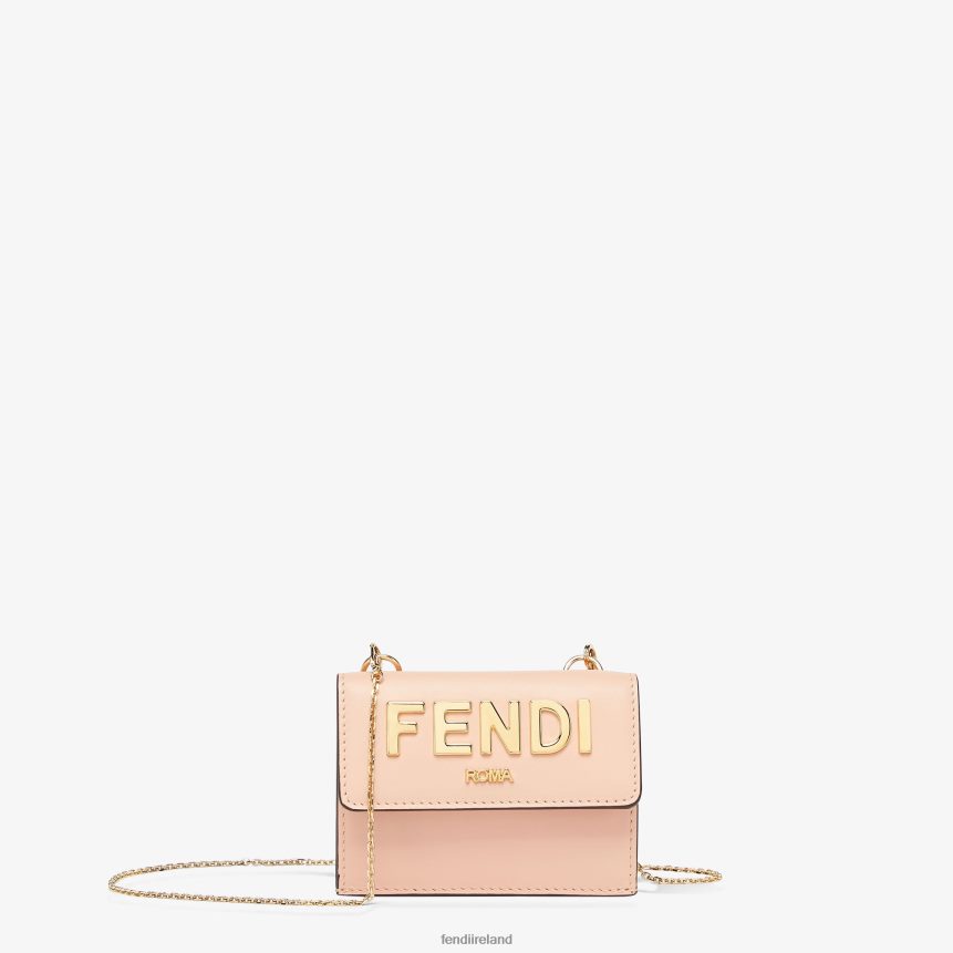Fendi Women Roma Leather Wallet R06TFR1538 Accessories Pink