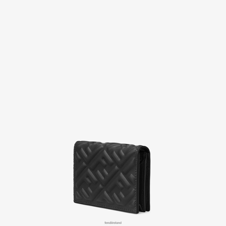 Fendi Women Small Nappa Leather Wallet R06TFR1475 Accessories Black