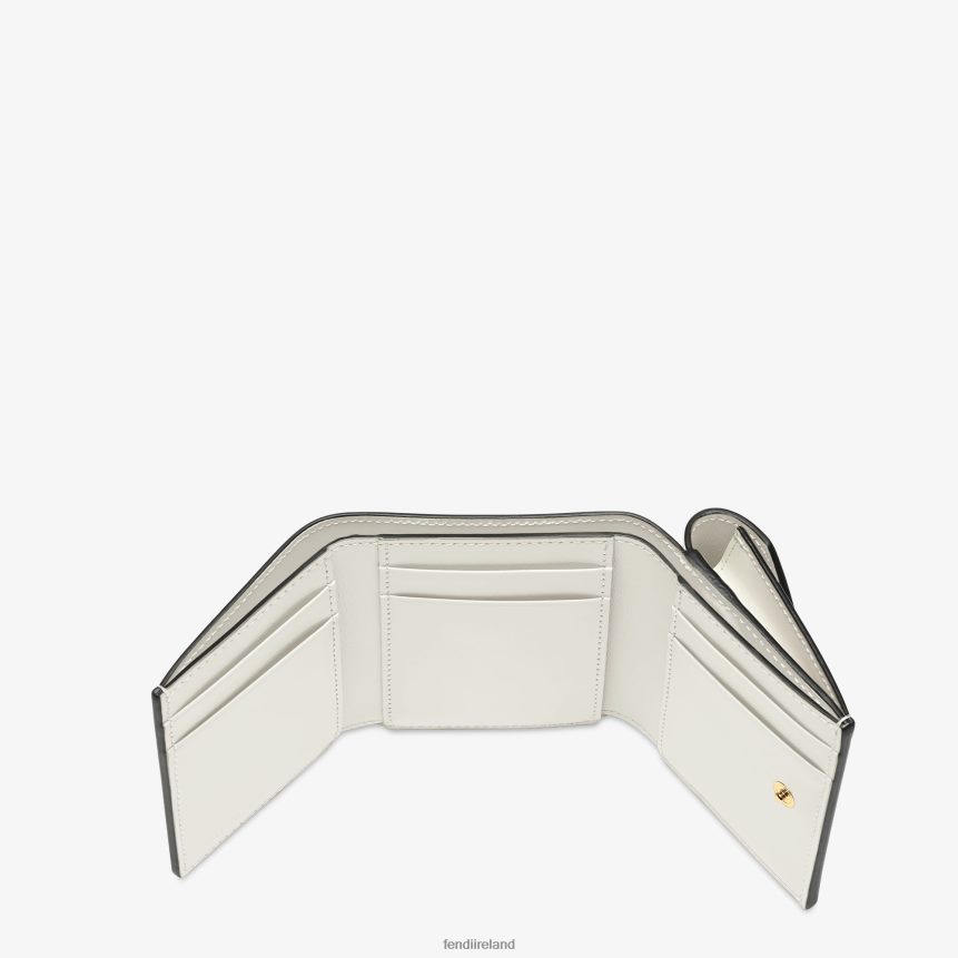 Fendi Women Two-Tone And Camellia Leather Wallet R06TFR1408 Accessories Pink