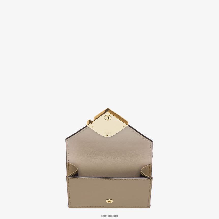 Fendi Women Two-Tone And Dove Leather Wallet R06TFR1513 Accessories White