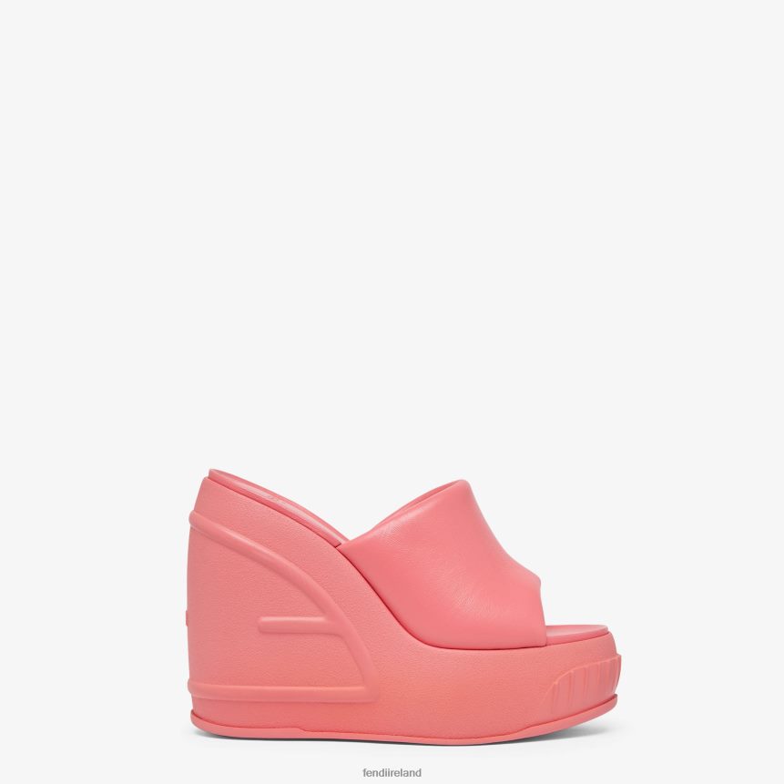 Fendi Women Nappa Leather Slides R06TFR1330 Shoes Pink