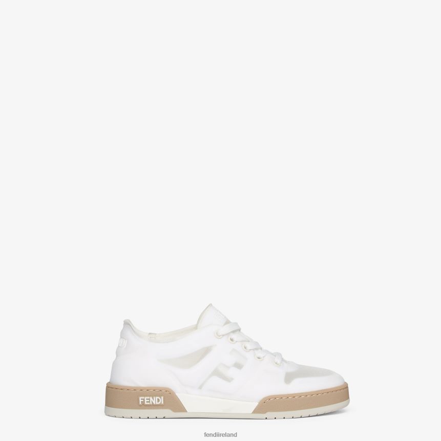 Fendi Women Mesh Low Tops R06TFR1399 Shoes White